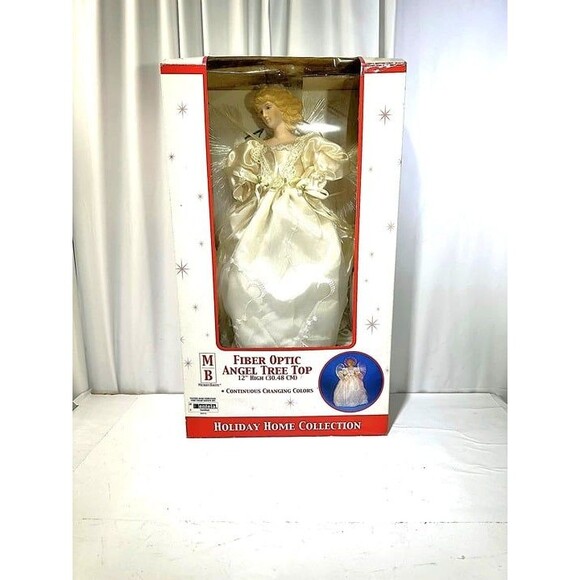 Holiday | New 12 Angel Fiber Optic Tree Topper | Poshmark